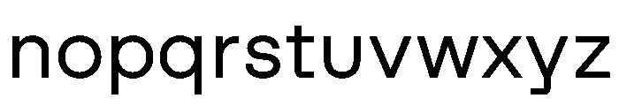 Swiza Regular Font LOWERCASE