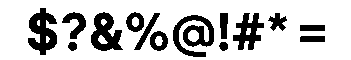 Swiza SemiBold Font OTHER CHARS