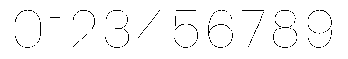 Swiza Thin Font OTHER CHARS