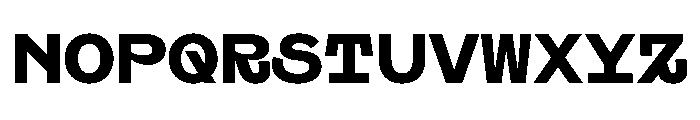 Swono Bold Instance Font UPPERCASE