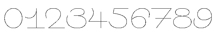 Swono Thin Font OTHER CHARS