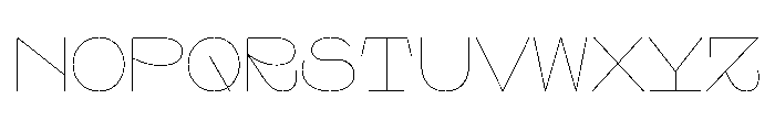 Swono Thin Font UPPERCASE