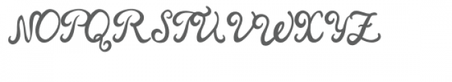 Swan-Regular Font UPPERCASE