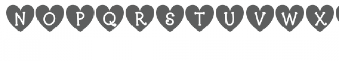 sweet heart font Font UPPERCASE