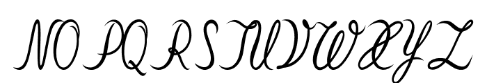 Swoon-CondensedRegular Font UPPERCASE