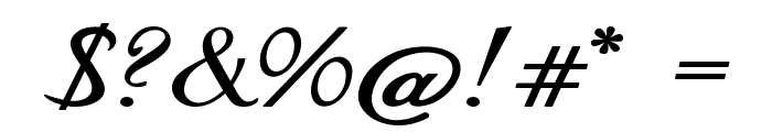 Swoon-ExpandedBold Font OTHER CHARS