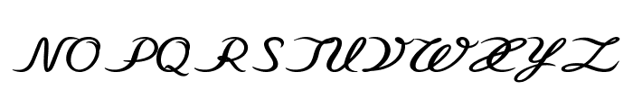 Swoon-ExpandedBold Font UPPERCASE