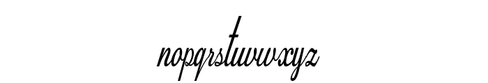 Swoon-ExtracondensedItalic Font LOWERCASE