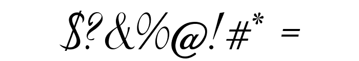 Swoon Font OTHER CHARS