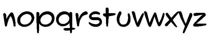 SwingKing Regular Font LOWERCASE