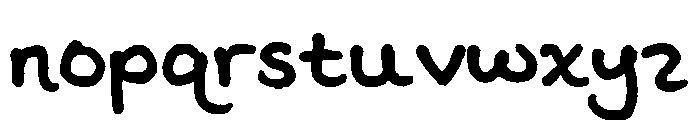 Swister Extra Bold Font LOWERCASE