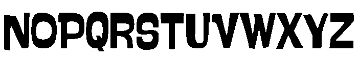 Swung Note Regular Font UPPERCASE