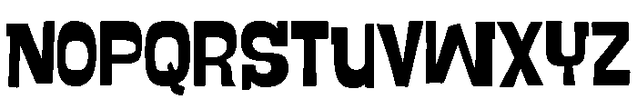 Swung Note Regular Font LOWERCASE