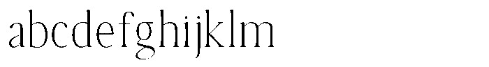 Sx Advertentie Extra Light FONT