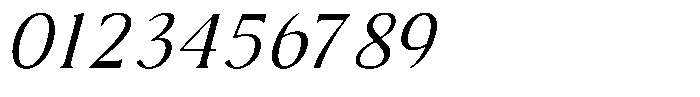 Sx Advertentie Italic Font OTHER CHARS