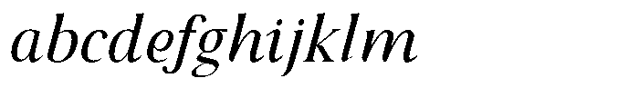 Sx Advertentie Italic FONT