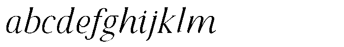Sx Advertentie Light Italic FONT
