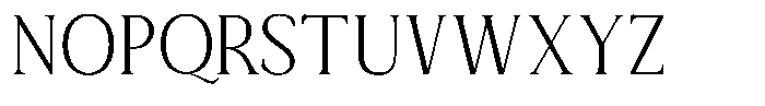 Sx Advertentie Light Font UPPERCASE