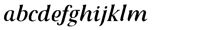 Sx Advertentie Medium Italic FONT