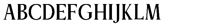 Sx Advertentie Medium Font UPPERCASE