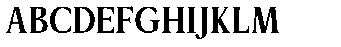 Sx Advertentie Semi Bold Font UPPERCASE
