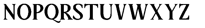 Sx Advertentie Semi Bold Font UPPERCASE