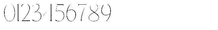 Sx Advertentie Thin Font OTHER CHARS