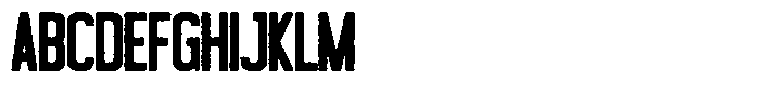 Sx Distext Condensed Font UPPERCASE