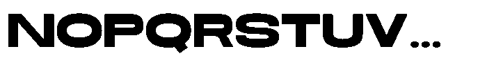 Sx Statue Extended Bold Font UPPERCASE