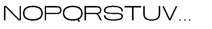 Sx Statue Extended Extra Light Font UPPERCASE