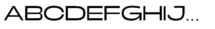 Sx Statue Extended Light Font UPPERCASE