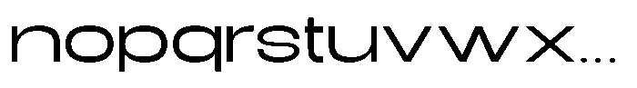 Sx Statue Extended Light Font LOWERCASE