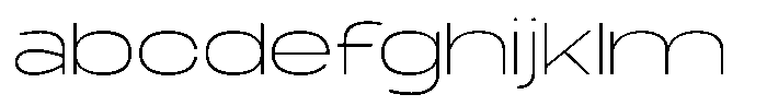 Sx Statue Extended Thin FONT