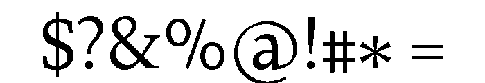 Sylfaen Medium Font OTHER CHARS