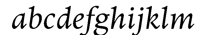 Symbol Italic FONT