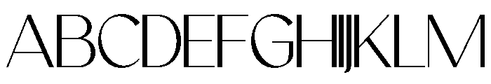 SYLVERA-Regular Font UPPERCASE