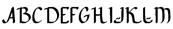 Syawal Font UPPERCASE