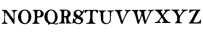 Sybil Font UPPERCASE