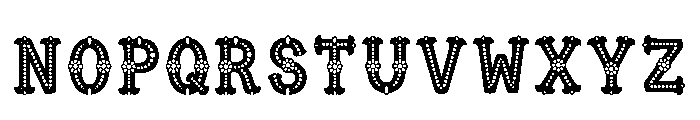 Sycamore Regular Font UPPERCASE