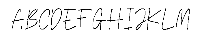 Sydney Signature Regular Font UPPERCASE