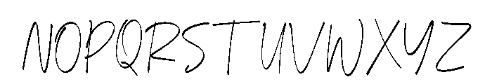 Sydney Signature Regular Font UPPERCASE