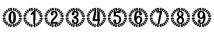 Sylvaleaf Monogram Font OTHER CHARS