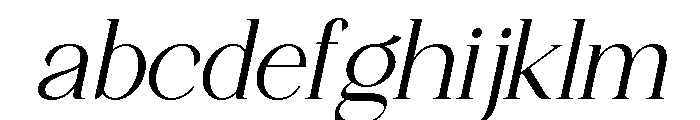Sylvian Italic FONT