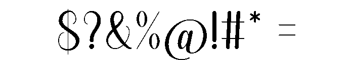 Sylvines Font OTHER CHARS