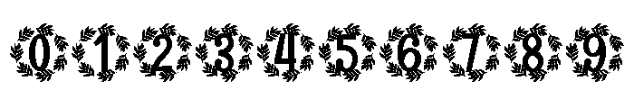 Sylvoria Monogram Font OTHER CHARS