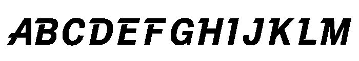 Symbo Regular Font UPPERCASE