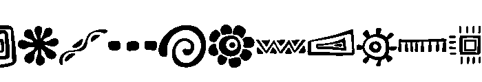 Symbols ancient FONT