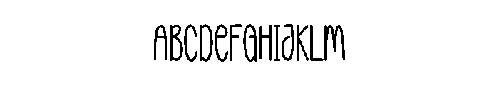 Symphoney Font UPPERCASE