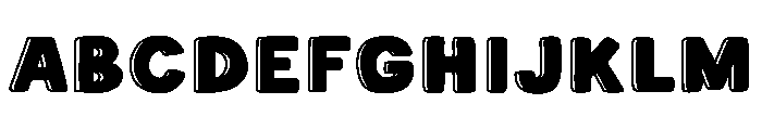 Synth Font UPPERCASE