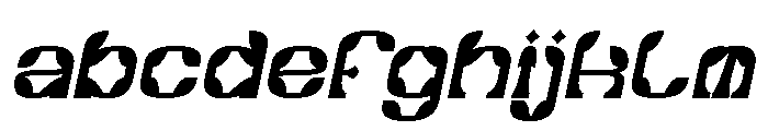 Synthetic Flora Bold Italic FONT